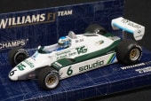 1/43 �ߥ˥����ץ� 430820006 �����ꥢ�ॺ F1 FW08 K.�����٥륰 1982#6