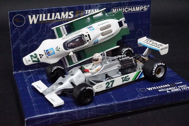 1/43ミニチャンプス 430790027 ウィリアムズF1 FW07 A.ジョーンズ 1979