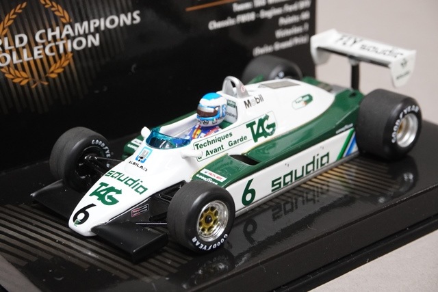 1/43 ミニチャンプス 436820106 ウィリアムズ フォード FW08 世界