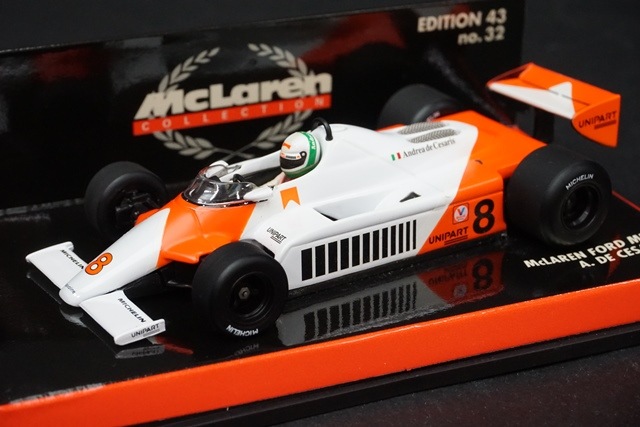 1/43 ミニチャンプス 530814308 マクラーレンフォード MP4 A.D.