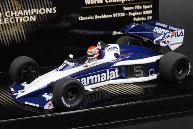 1/43 ミニチャンプス 436830005 ブラバムBMW BT52B N.ピケ 世界
