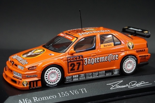 1/43 ミニチャンプス 430940127 アルファロメオ 155 V6 TI DTM チーム