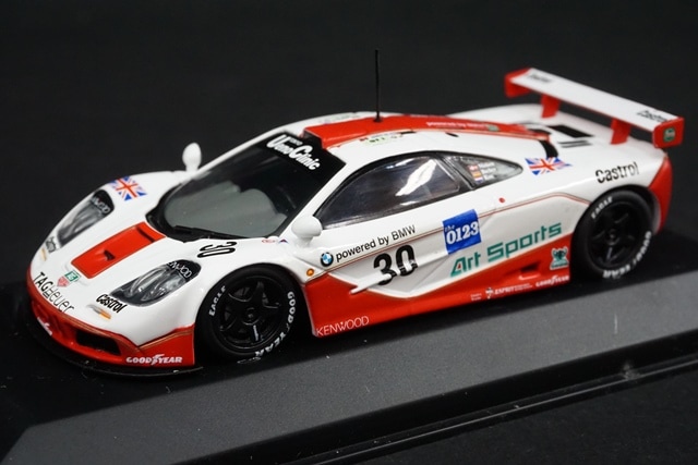 1/43 ミニチャンプス 530164330 マクラーレン F1 GTR 4th ルマン 1996