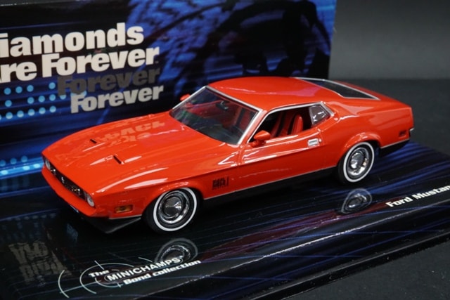 MINICHAMPS 007 フォード・マスタング・マッハ1 1/43 1/43 ミニチャンプス 436087120 ボンドコレクション 007