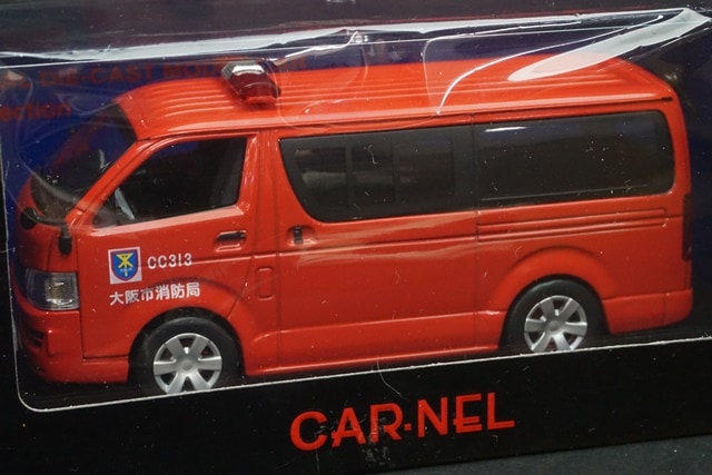 1/43 カーネル CN430701 トヨタ ハイエース DX 5ドア 2007 大阪市消防