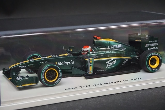 スパーク1/43 ロータスT127 ＃18 2010 モナコGP J.トゥルーリ スパーク1/43 ロータスT127 ＃18 2010 モナコGP J.トゥルーリ $_