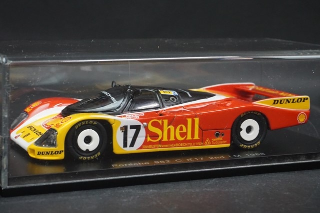 スパーク 1/43 ブラウンプンクト・ポルシェ962Ｃ #8 LM1988 1/43 スパーク ポルシェ 962C LM 1988 #10 KENWOOD - ミニカー