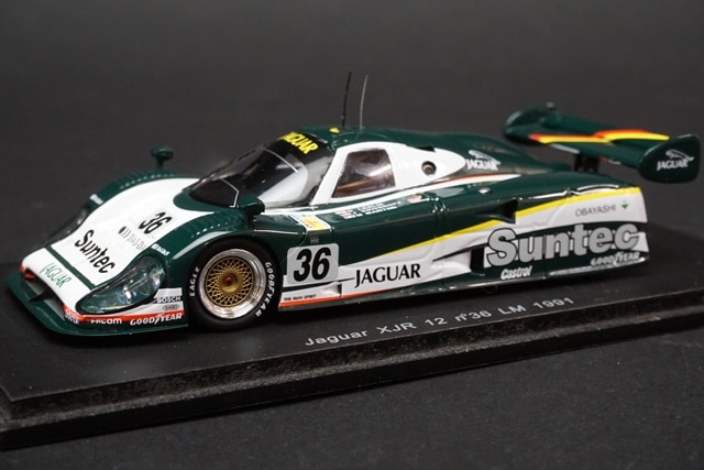 1/43スパーク S0754 ジャガー XJR12 LMルマン 1991#36, Boost Gear