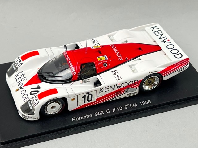 1/43 スパーク KBS006 国際貿易特注 ポルシェ 962C ルマン 9th 1988