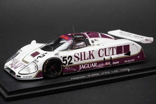 1/43スパーク S0756 ジャガー XJR6 LMルマン 1986#52 シルク