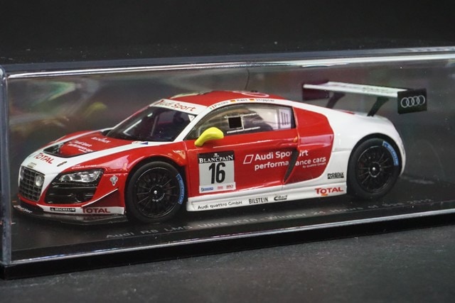 専用【ミニカー】アウディ 1/43 スパーク SB027 アウディ R8 LMS Ultra SPA 24h優勝 2012 #16