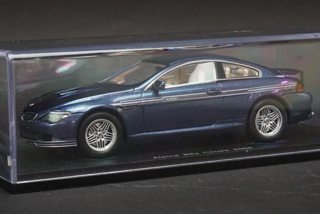 Alpina B6S Coupe 2008 ミニカー 1/43 アルピナ 1/43 スパーク S0740 アルピナ ALPINA B6s クーペ 2008 ブルー