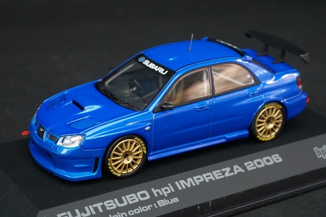 1/43 HPI 949 ���Х� �ե��ĥ� ����ץ�å� 2006 ���ꥫ�顼 �֥롼