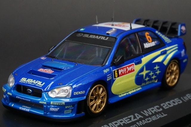 1/43 HPI 933 スバル インプレッサ WRC 日本ラリー 2005#6, Boost Gear