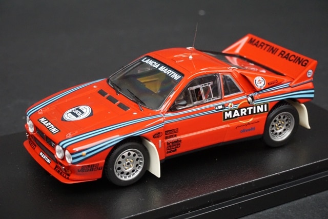 1/43 HPI 8233 ミラージュ ランチア 037 ラリー テストカー 1985