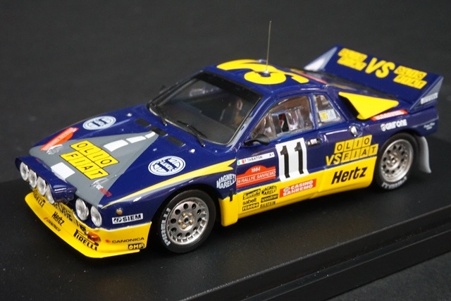 1/43 HPI 8199 ミラージュ ランチア 037 ラリー サンレモ 1984#11