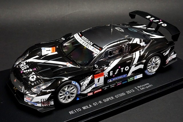 1/18 エブロ 81007 レイトモーラ GT-R スーパーGT500 2013#1