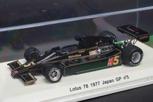 ★1/43★JPS ロータス 78★M.アンドレッティ★1977 日本GP★ ☆1/43☆JPS ロータス 78☆M.アンドレッティ☆1977 日本GP