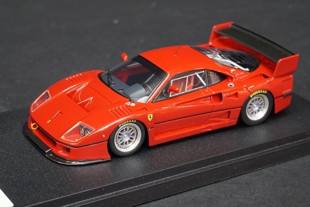 1/43 メイクアップ/アイドロン EM137 フェラーリ F40 GTE 1996 レッド