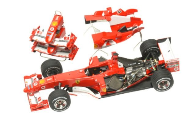 取寄せ TMK346 タメオキット 1/43 フェラーリ F2004 Belgian G.P. 2004
