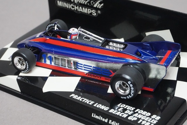 1/43 ミニチャンプス 400810011 ロータス フォード 88 プラクティス