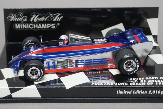 1/43 ミニチャンプス 400810011 ロータス フォード 88 プラクティス