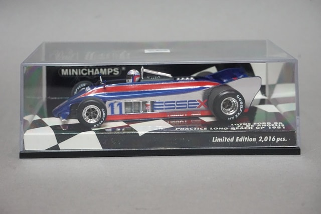 1/43 ミニチャンプス 400810011 ロータス フォード 88 プラクティス