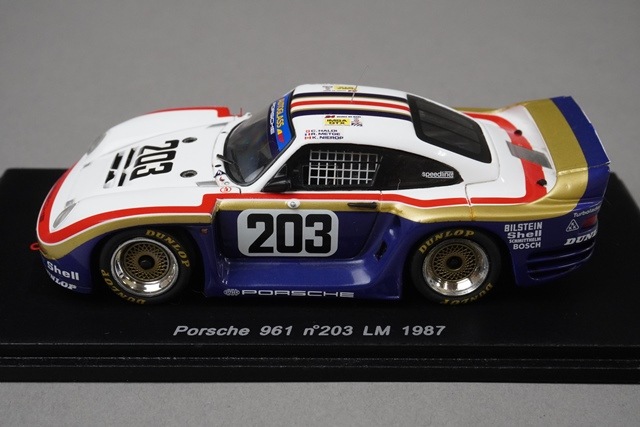 1/43 スパーク S0961 ポルシェ 961 ルマン 1987 #203, Boost Gear