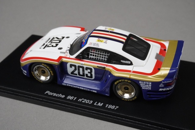 1/43 スパーク S0961 ポルシェ 961 ルマン 1987 #203, Boost Gear