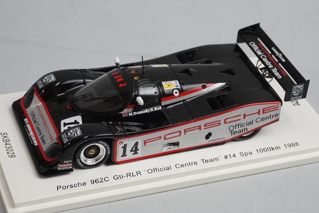 1/43 スパーク SKB43029 キッドボックス特注 ポルシェ 962C Gti-RLR