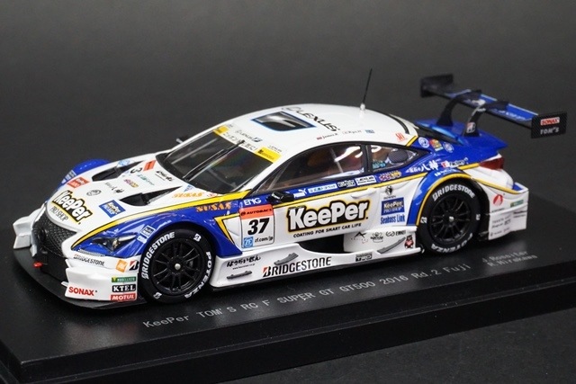 1/43 エブロ 45455 KeePer TOM'S RC F スーパーGT GT500 2016 Rd.2