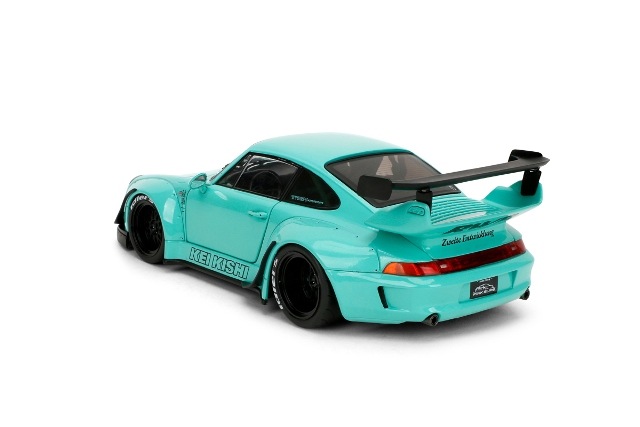 新品 JADA36463 JadaToys 1/18 ポルシェ RWB KEI KISHI ミントブルー