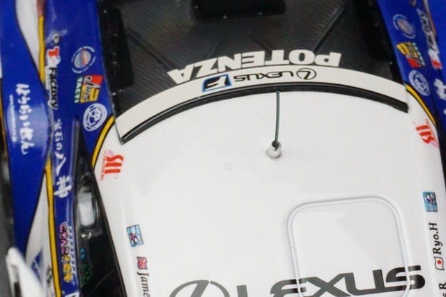 1/43 エブロ 45455 KeePer TOM'S RC F スーパーGT GT500 2016 Rd.2