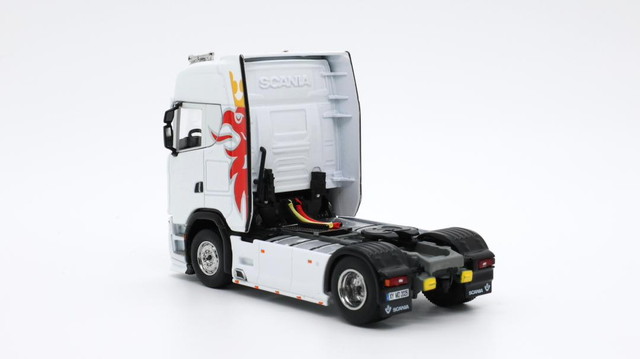 予約 Tubro Truck 1/64 スカニア トレーラー コンテナ Scania 730S 4x2