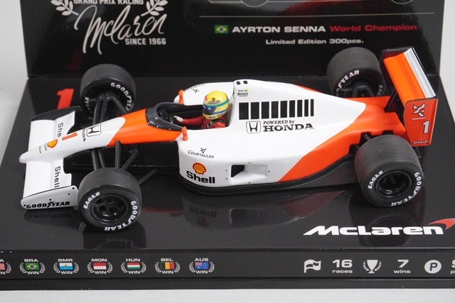 1/43 ミニチャンプス MC-ES-1622-10 マクラーレン ホンダ MP4/6
