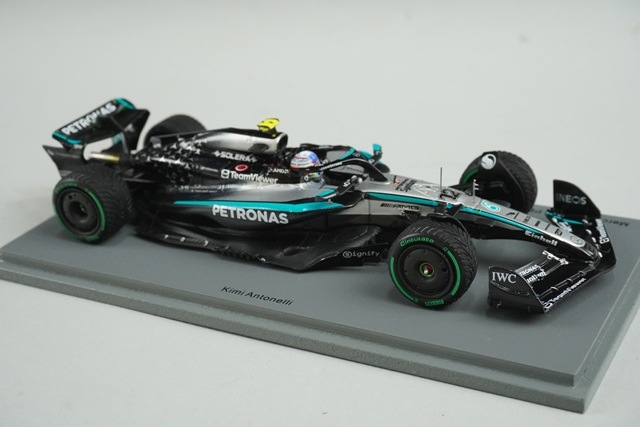 1/43 ���ѡ��� S9573 ��륻�ǥ�AMG �ڥȥ��ʥ� F1������ W16 E �ѥե����ޥ� �������ȥ�ꥢGP 4th 2025 #12 K.����ȥͥå�