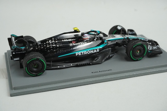 1/43 ���ѡ��� S9573 ��륻�ǥ�AMG �ڥȥ��ʥ� F1������ W16 E �ѥե����ޥ� �������ȥ�ꥢGP 4th 2025 #12 K.����ȥͥå�