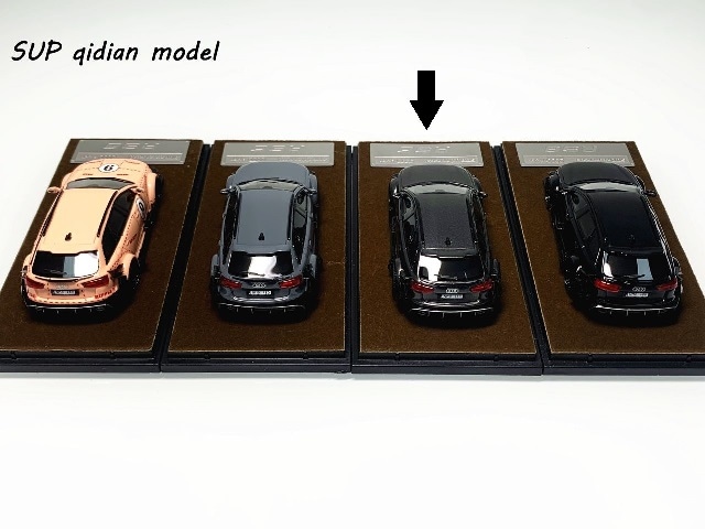 新品 SUP qidian Model 1/64 アウディ Audi RS6 C7 Avant Crock