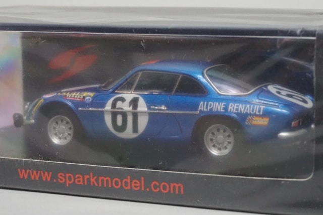 ����S6102 ���ѡ��� 1/43  Alpine A110 #61 24H Le Mans 1968 M. Nusbaumer - J. Bourdon