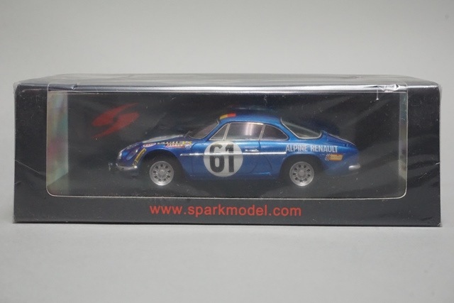 ����S6102 ���ѡ��� 1/43  Alpine A110 #61 24H Le Mans 1968 M. Nusbaumer - J. Bourdon