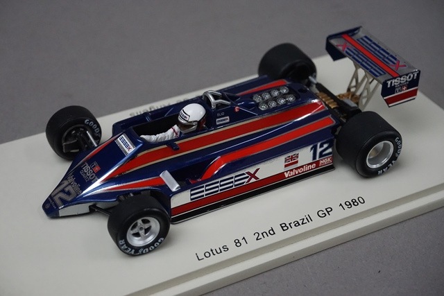 1/43 ���ѡ��� S4286 �������� 81 �֥饸��GP 2nd 1980 #12 E.De.���󥸥��ꥹ
