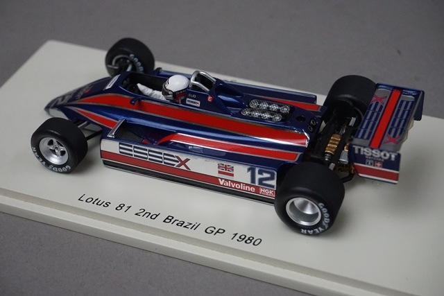 1/43 ���ѡ��� S4286 �������� 81 �֥饸��GP 2nd 1980 #12 E.De.���󥸥��ꥹ