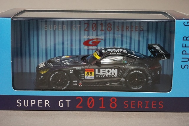 レオン CVSTOS AMG スーパーGT300 2018 No65 （1/43 エブロ45659