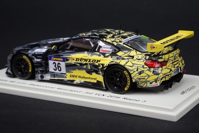 1/43 スパーク SG372 BMW M6 GT3 #36 Walkenhorst Motorsport