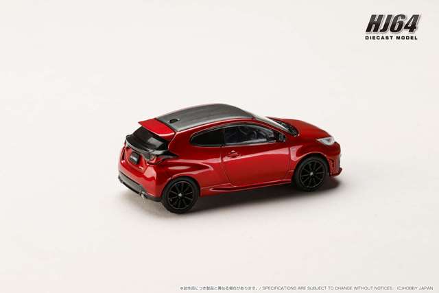 【限定品】GRヤリス予約者特典オリジナルミニカー 11月予約】ホビージャパン 1/64 トヨタ GRヤリス RZ