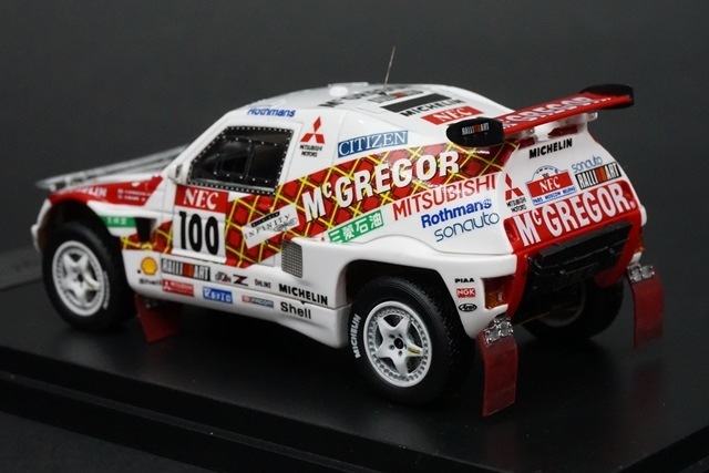 1/43 HPI 8930 三菱 パジェロ パリ モスクワ 北京 1992 #100, Boost
