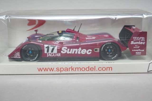 1/43 スパーク SJ014 ジャガー XJR14 SUGO優勝 1991#17 限定500