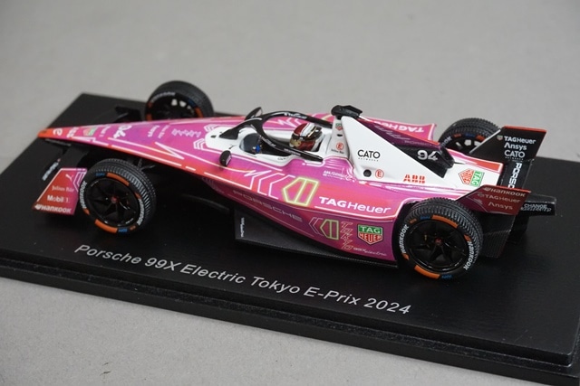 1/43 スパーク S6548 ポルシェ 99X エレクトリック 東京 E-Prix 2024