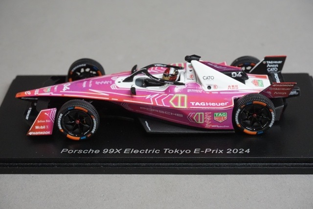 1/43 スパーク S6548 ポルシェ 99X エレクトリック 東京 E-Prix 2024