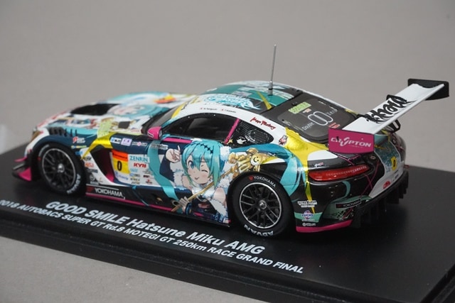 1/43 グッドスマイル 初音ミク AMG 2018 1/43 グッドスマイル 842184 スパーク 初音ミク AMG 2018 最終戦